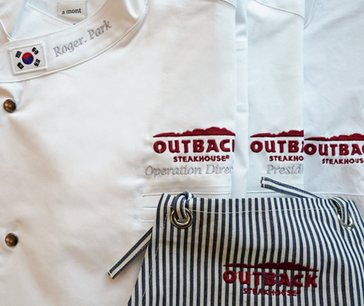 Outback Steakhouse,a No.1 brand that is even acknowledged in Korea.