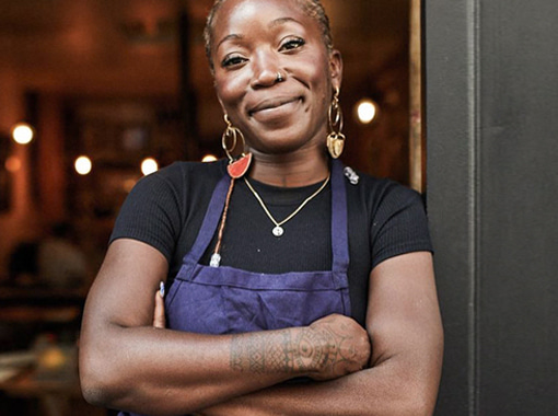 파리를 베이스로 아프리카식 비건 요리를 선보이고 있는 - Chef. Gloria Kabe -