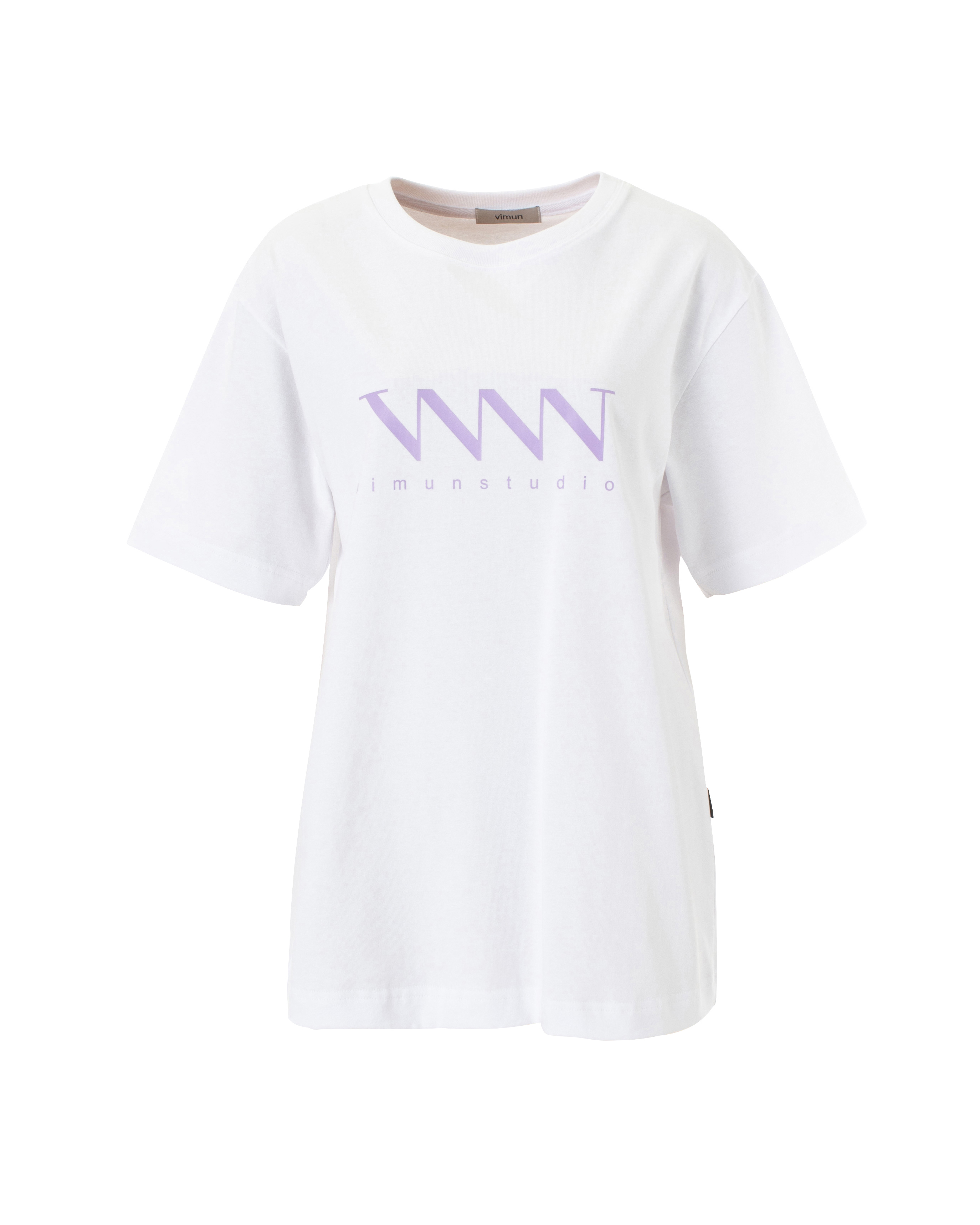 basic logo t-shirt_white