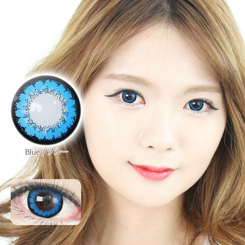 K12 BLUE colored contacts