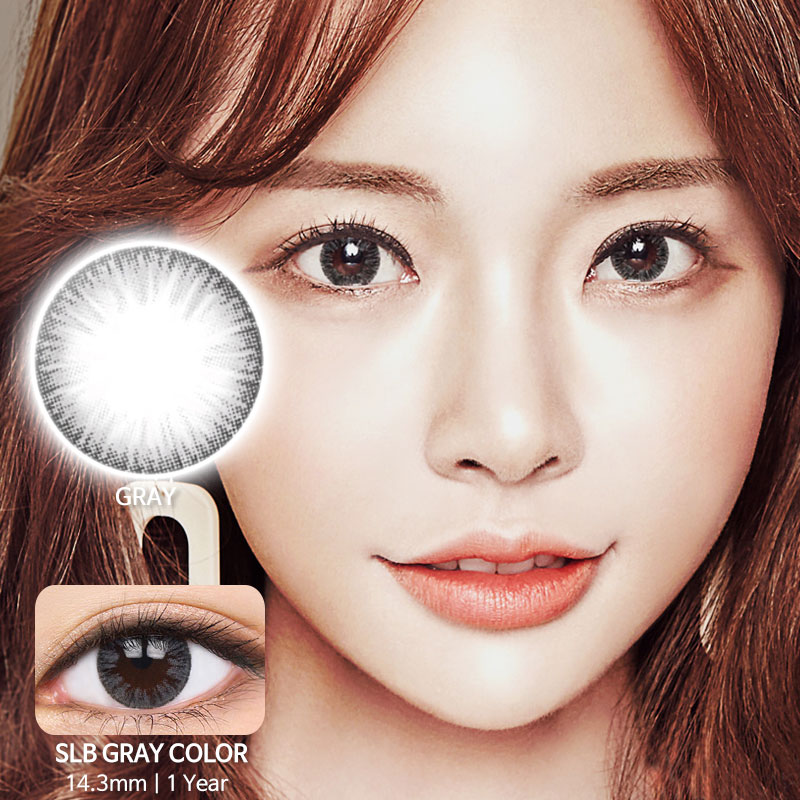 SLB Gray colored contacts