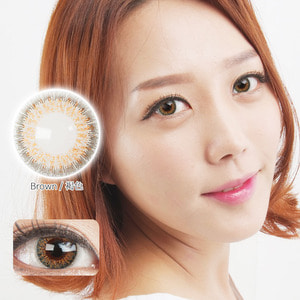 X9 BROWN colored contacts