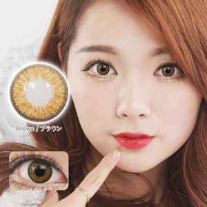 AR BROWN colored contacts