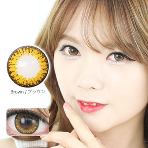 K14 BROWN colored contacts