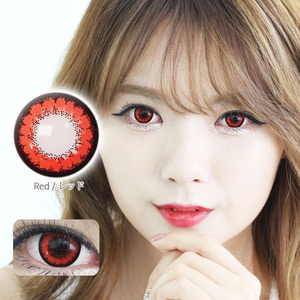 K12 RED colored contacts