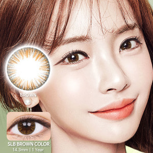 SLB Brown colored contacts