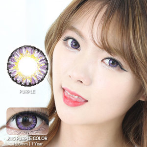 K15 PURPLE colored contacts