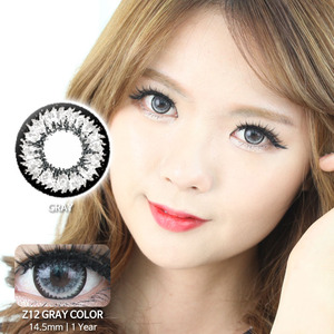 Z12 GREY colored contacts
