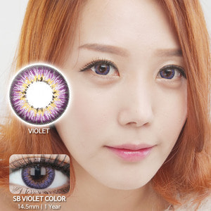 SB VIOLET colored contacts