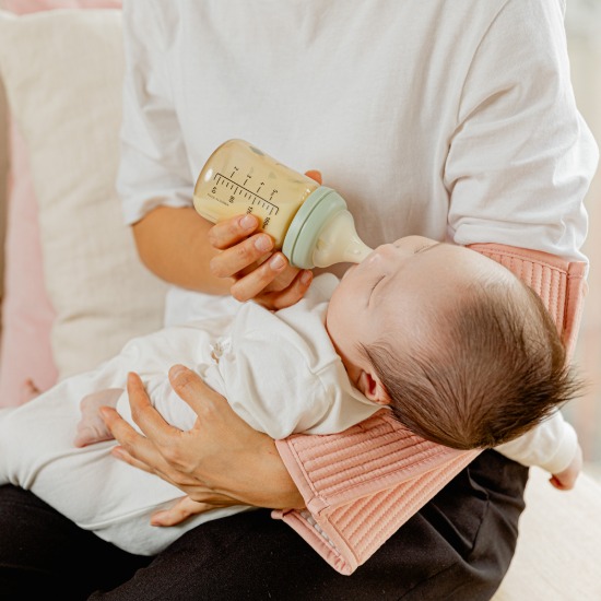 캥거루루 신생아 아기 수유중 태열관리 모달 에어매쉬 일체형 육아 수유토시 수유패드