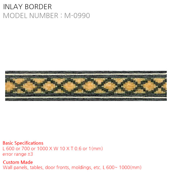 INLAY BORDER M-0990