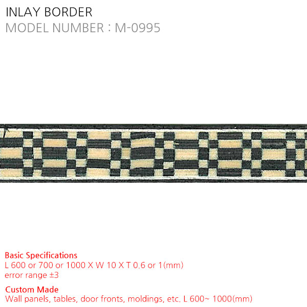 INLAY BORDER M-0995