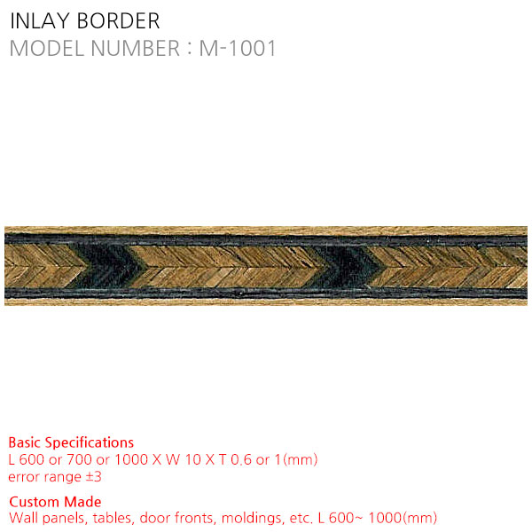 INLAY BORDER M-1001