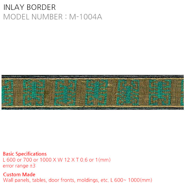 INLAY BORDER M-1004A