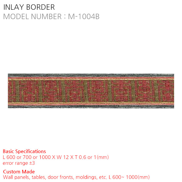 INLAY BORDER M-1004B