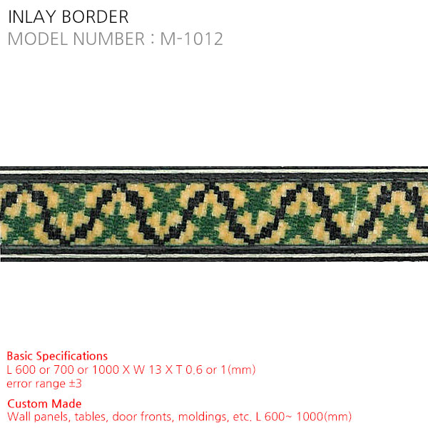 INLAY BORDER M-1012