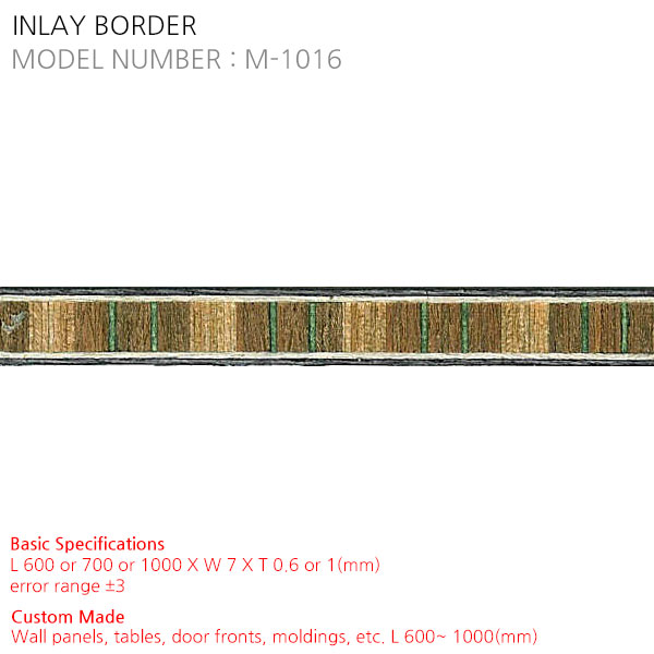 INLAY BORDER M-1016