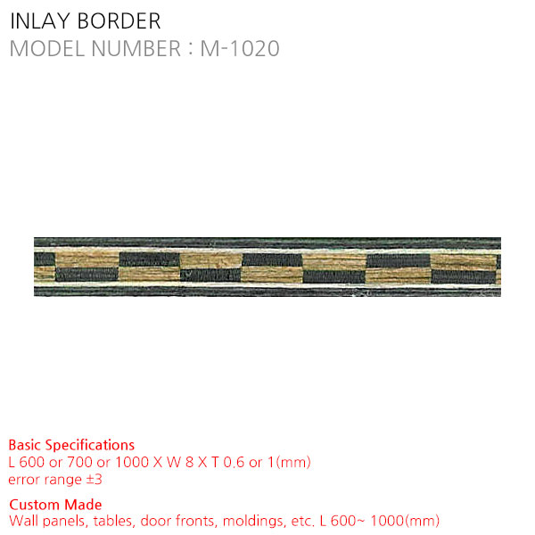 INLAY BORDER M-1020