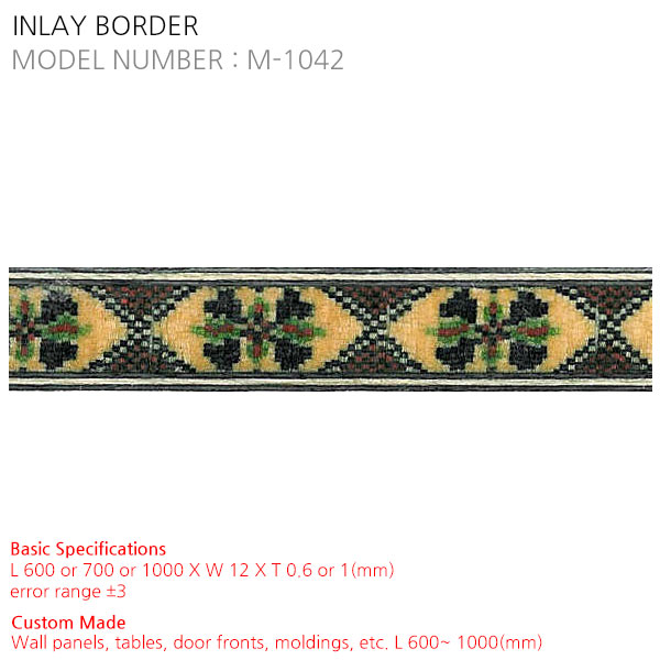 INLAY BORDER M-1042