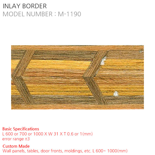 INLAY BORDER M-1190