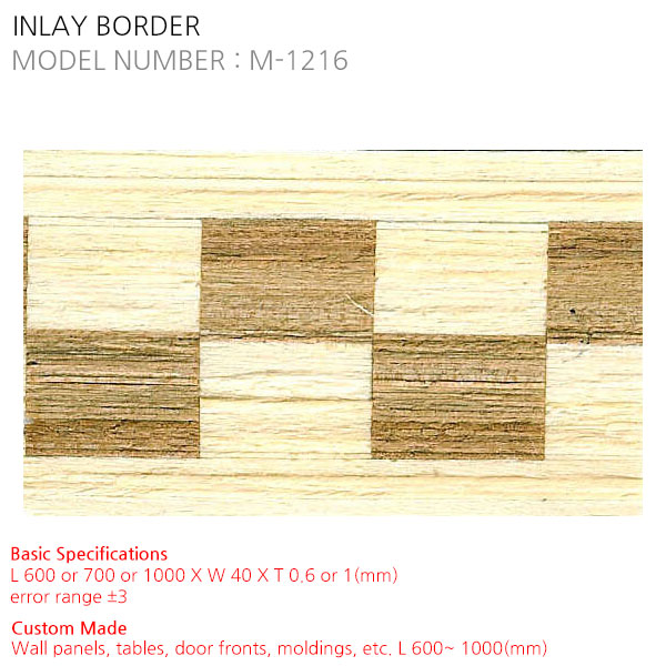 INLAY BORDER M-1216
