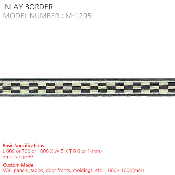 INLAY BORDER M-1295