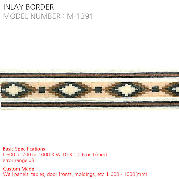 INLAY BORDER M-1391