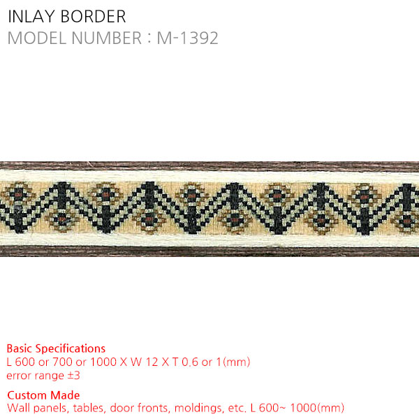 INLAY BORDER M-1392