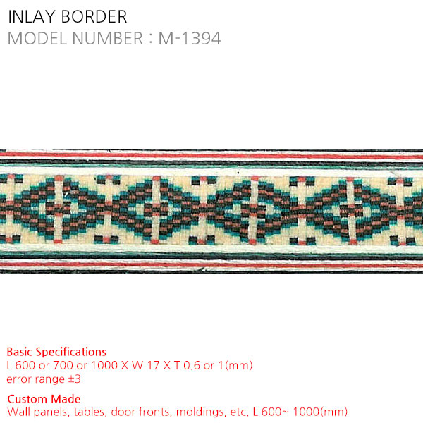 INLAY BORDER M-1394