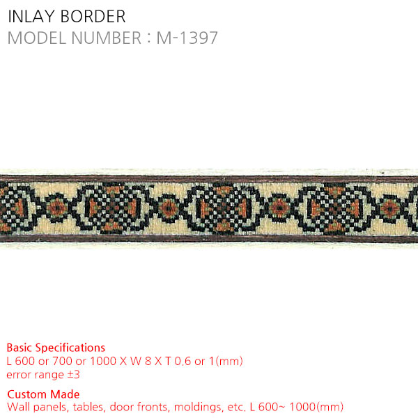 INLAY BORDER M-1397
