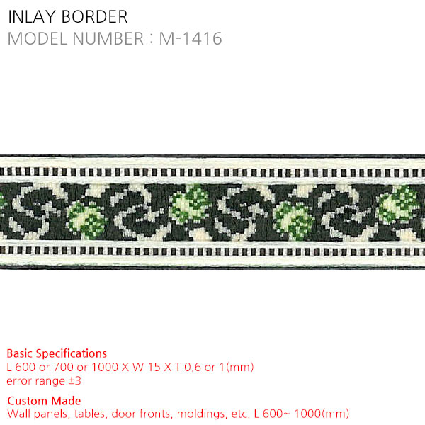 INLAY BORDER M-1416