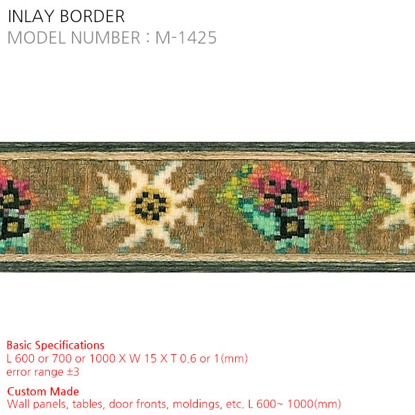 INLAY BORDER M-1425