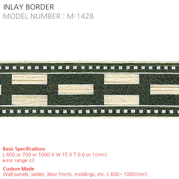 INLAY BORDER M-1428