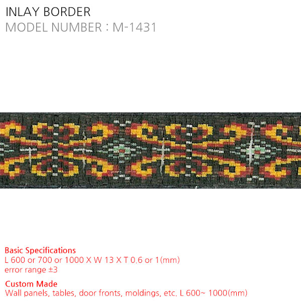 INLAY BORDER M-1431