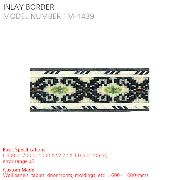 INLAY BORDER M-1439