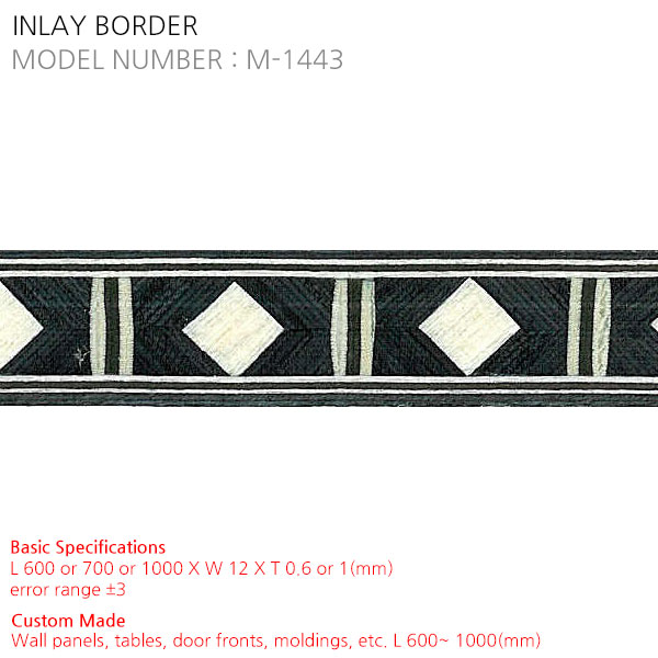 INLAY BORDER M-1443