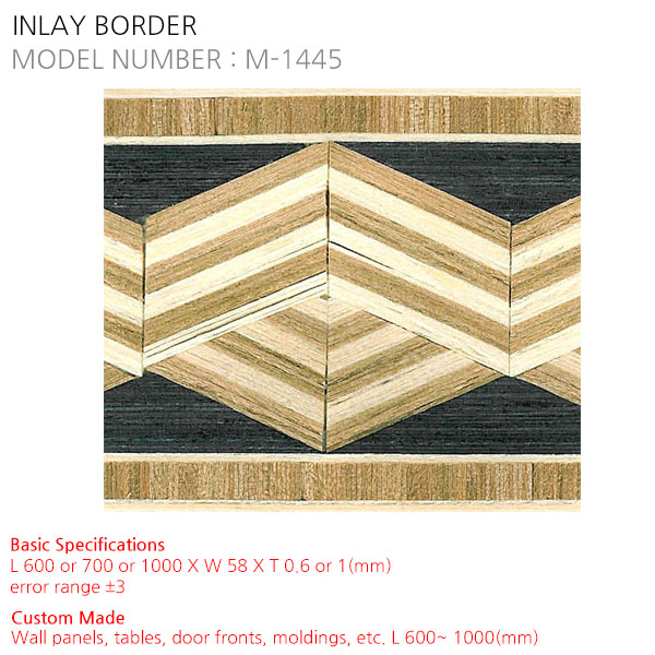 INLAY BORDER M-1445