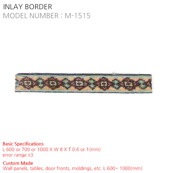 INLAY BORDER M-1515