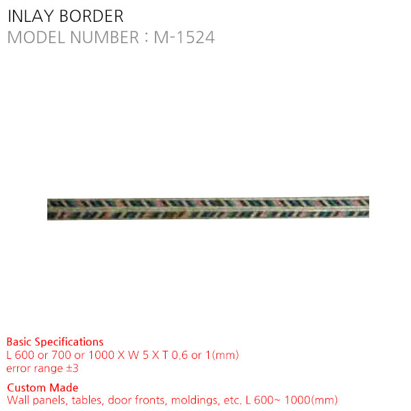 INLAY BORDER M-1524