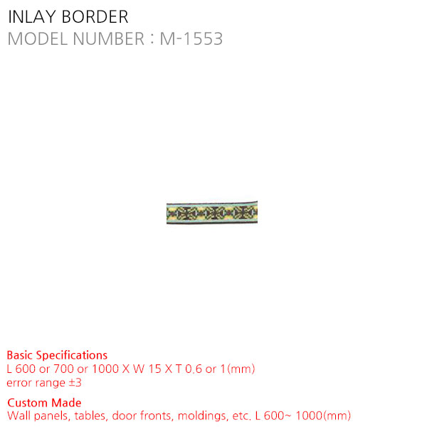 INLAY BORDER M-1553