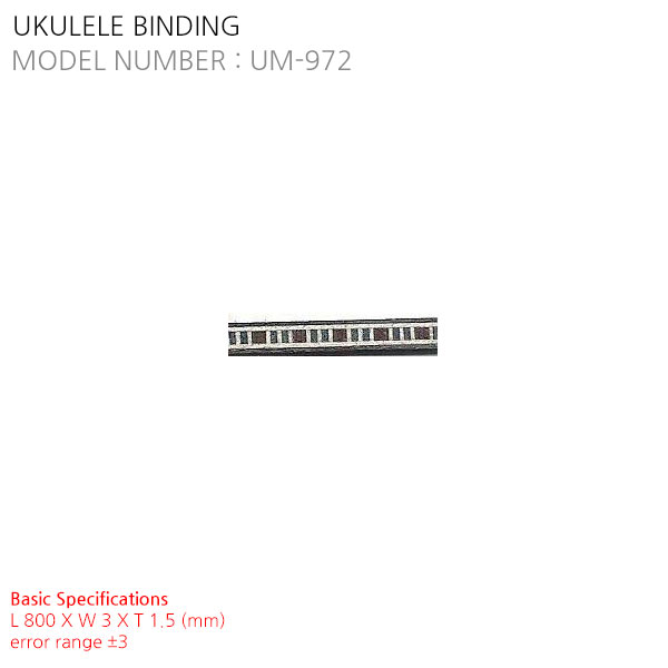 UKULELE BINDING UM-972