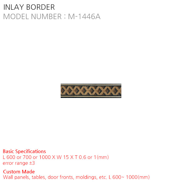 INLAY BORDER M-1446A