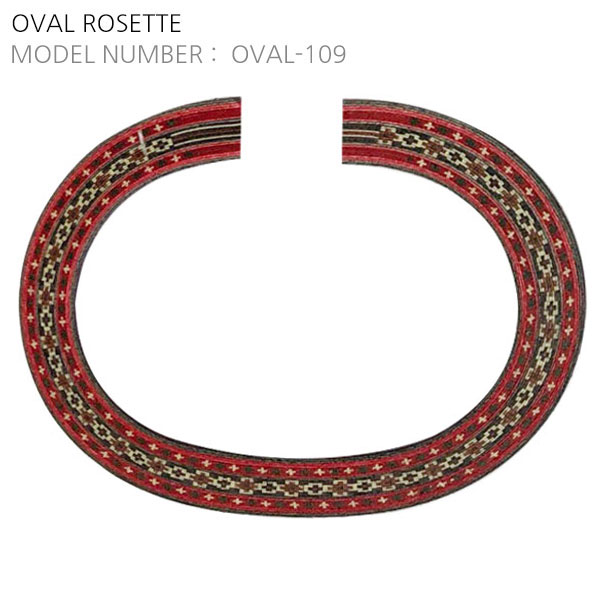 OVAL ROSETTE OVAL-109