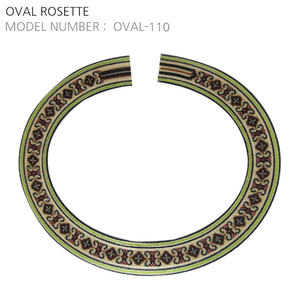 OVAL ROSETTE OVAL-110