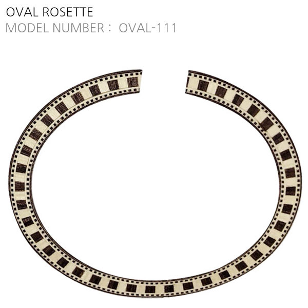 OVAL ROSETTE OVAL-111