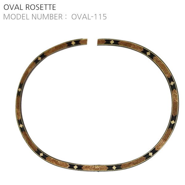 OVAL ROSETTE OVAL-115