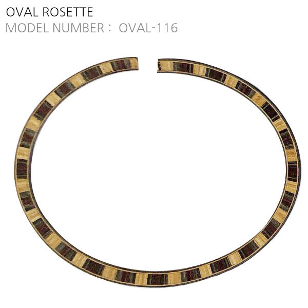 OVAL ROSETTE OVAL-116
