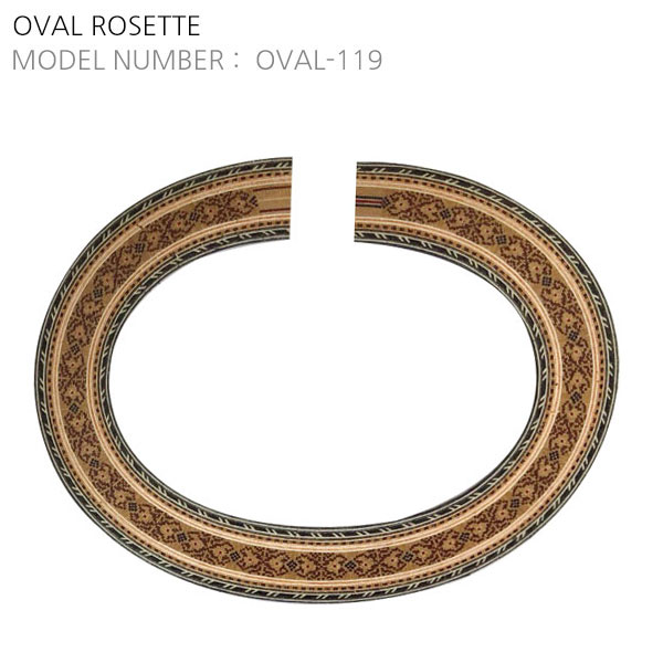 OVAL ROSETTE OVAL-119