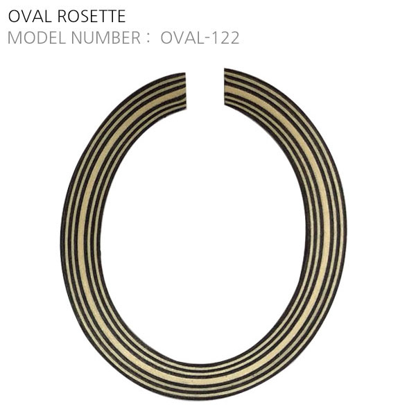 OVAL ROSETTE OVAL-122