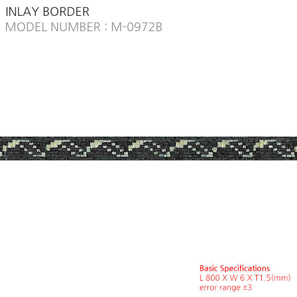 INLAY BORDER  M-0972B